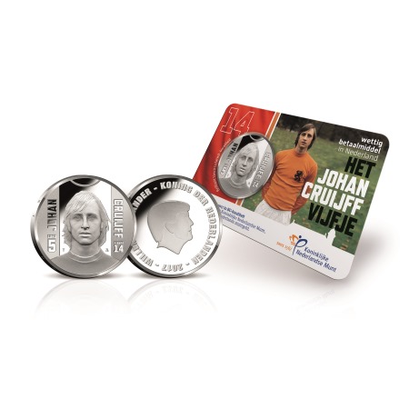Nu te reserveren: de officiële Johan Cruijff herdenkingsmunt