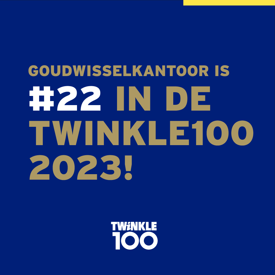 Goudwisselkantoor grootste omzetstijger in Twinkle 100