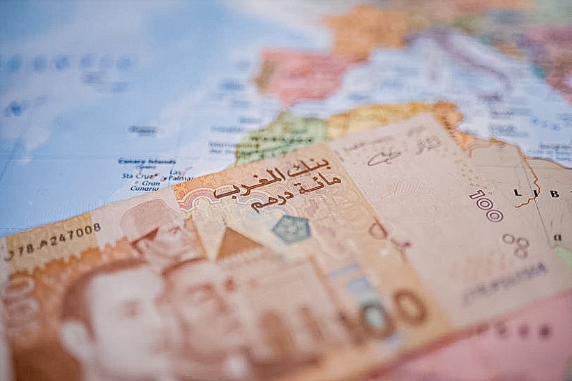 Marokkaanse dirhams vooraf wisselen
