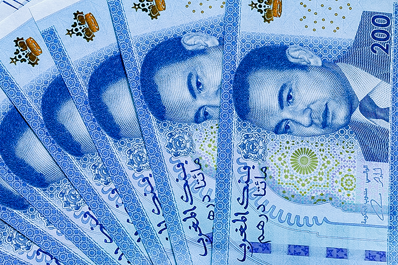 vooraf bestellen van Marokkaanse dirham