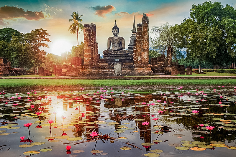 vooraf bestellen van Thaise baht