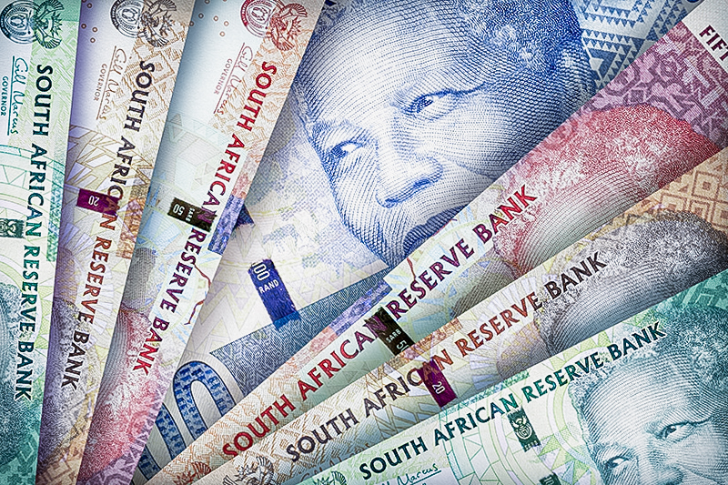 wisselen voor op reis naar Zuid-Afrika