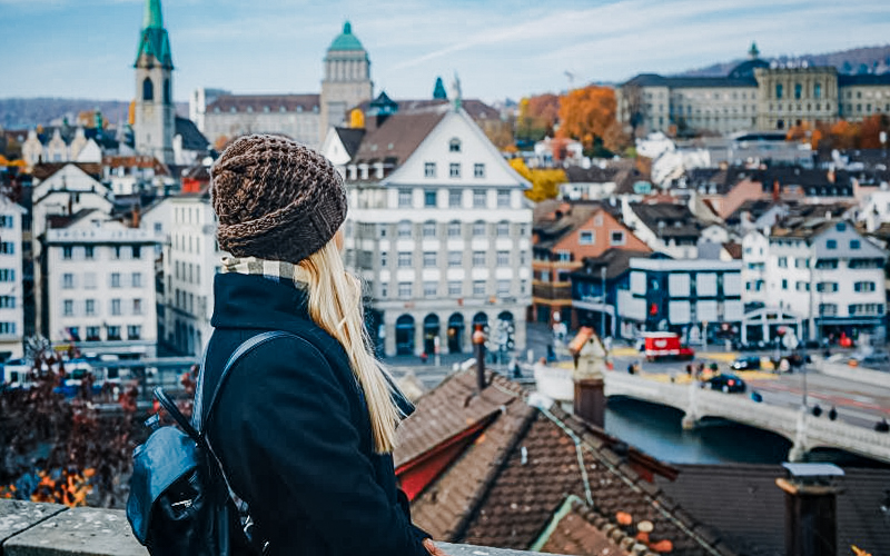 Zwitserse franken wisselen zakenreis Zwitserland