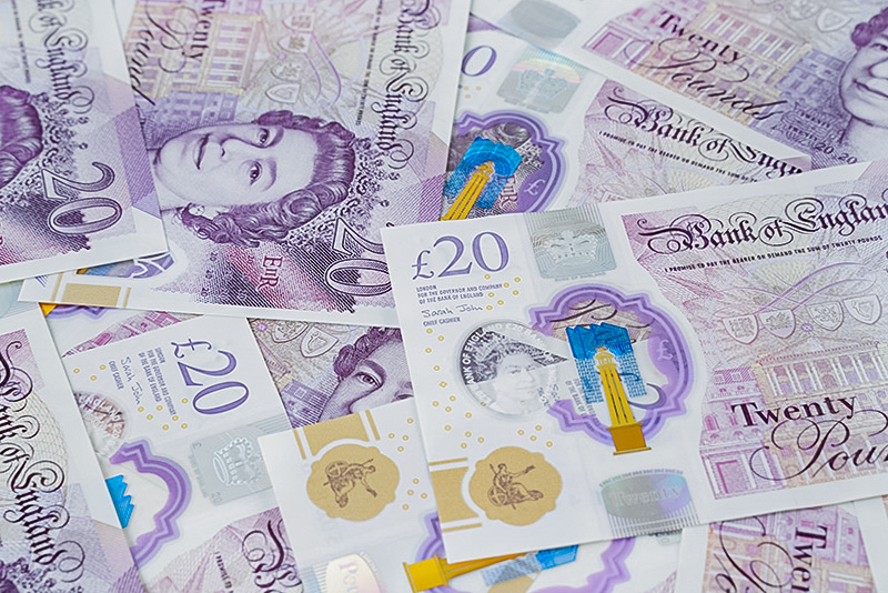 Engelse ponden wisselen