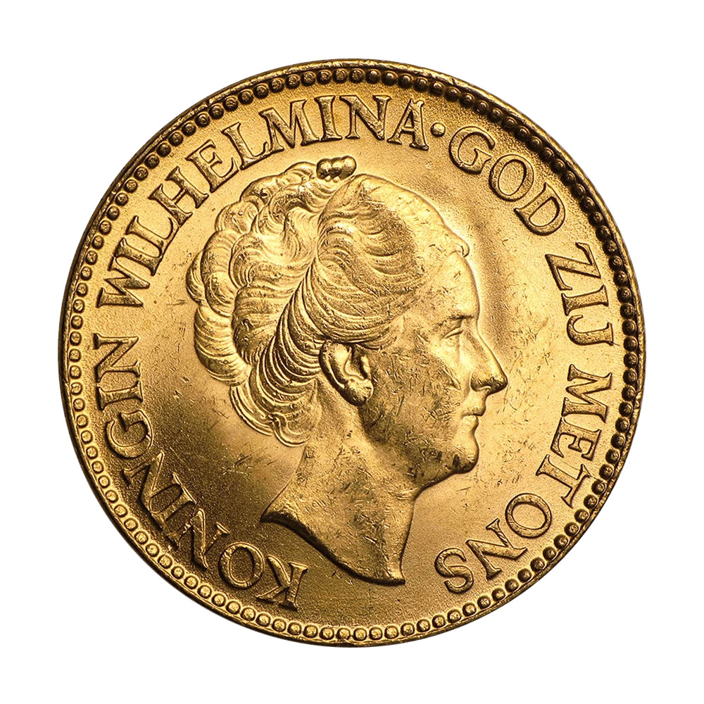 Gouden munt Wilhelmina