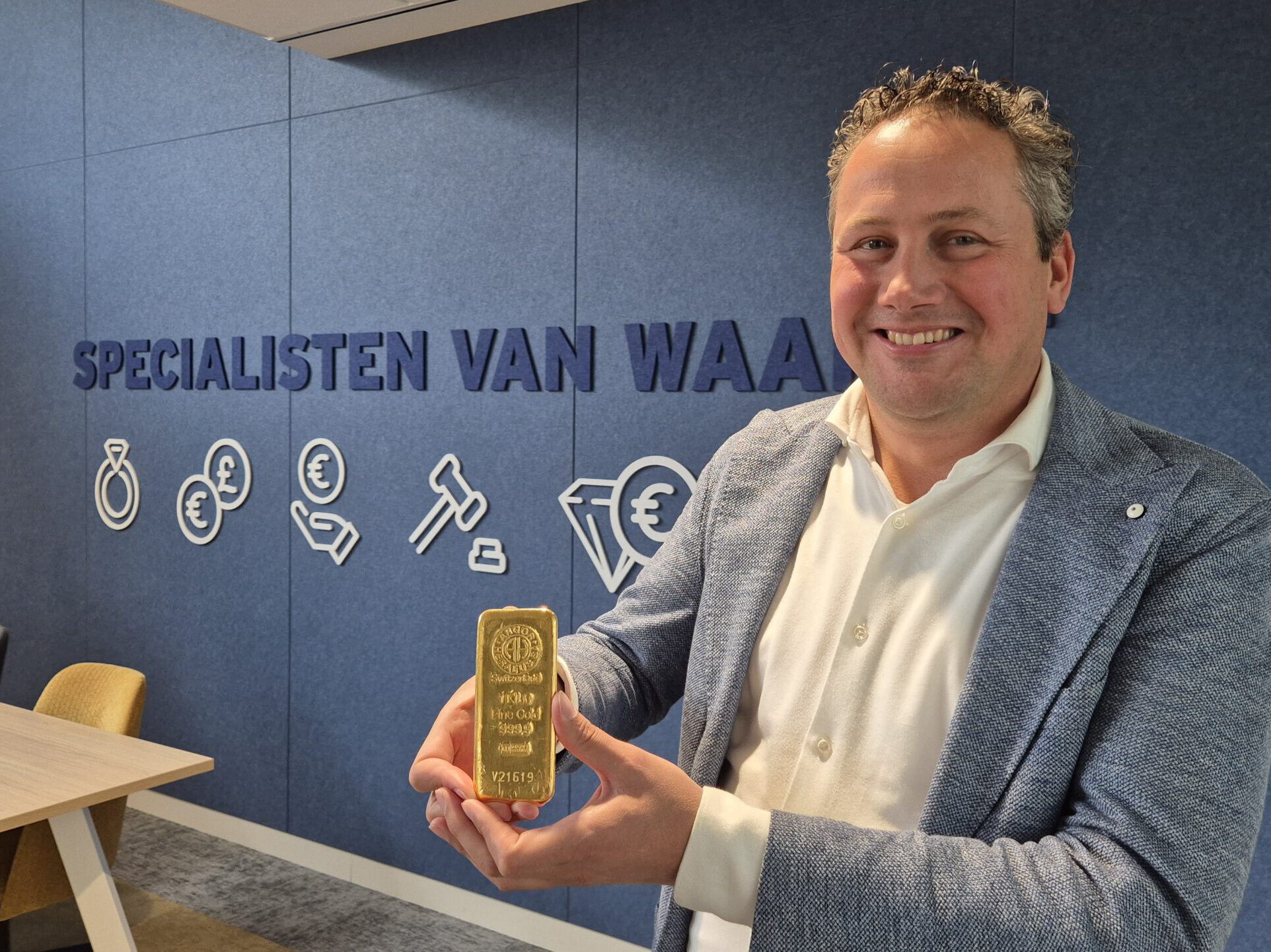 Goud schrijft geschiedenis: 100.000 euro voor één kilo